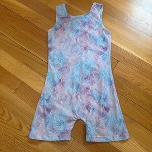 Girls gymnastics biketard